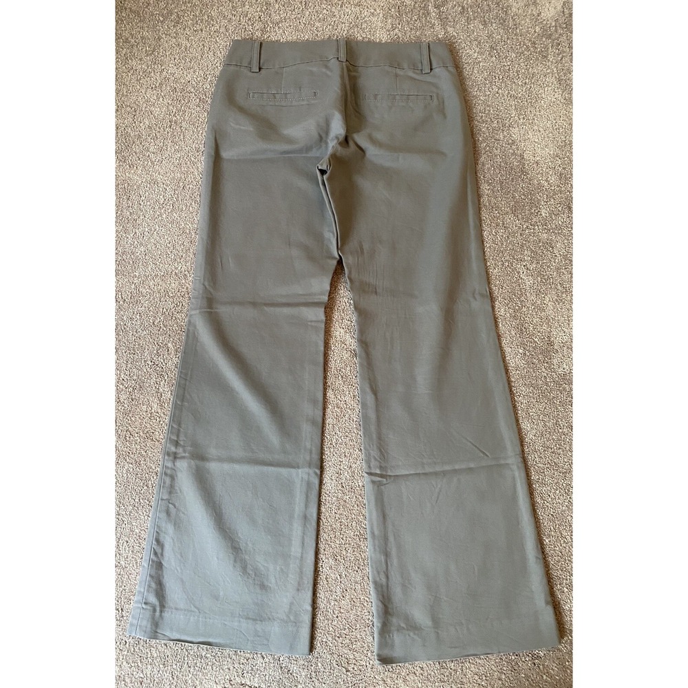 Banana Republic Women's Dress Pants Trousers 10 Gray Grey Preowned - Picture 4 of 6